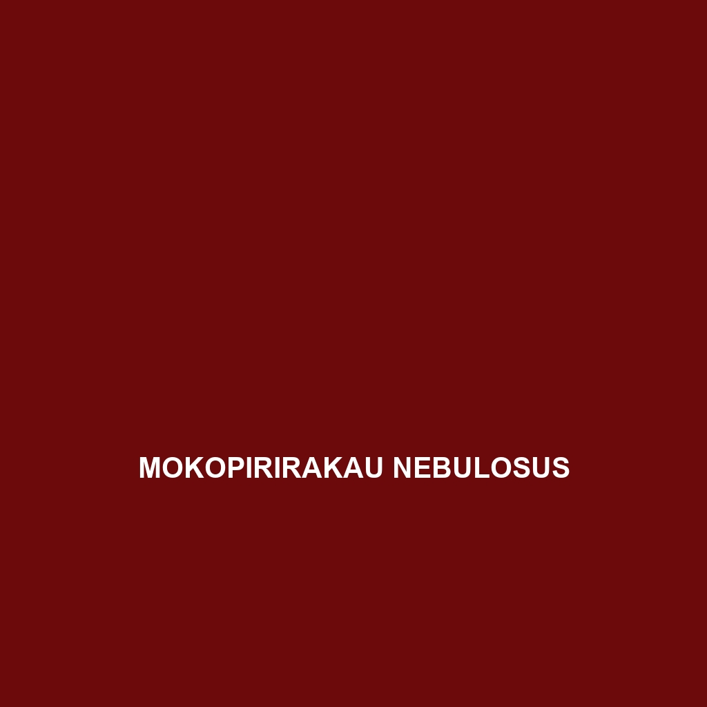 Mokopirirakau nebulosus