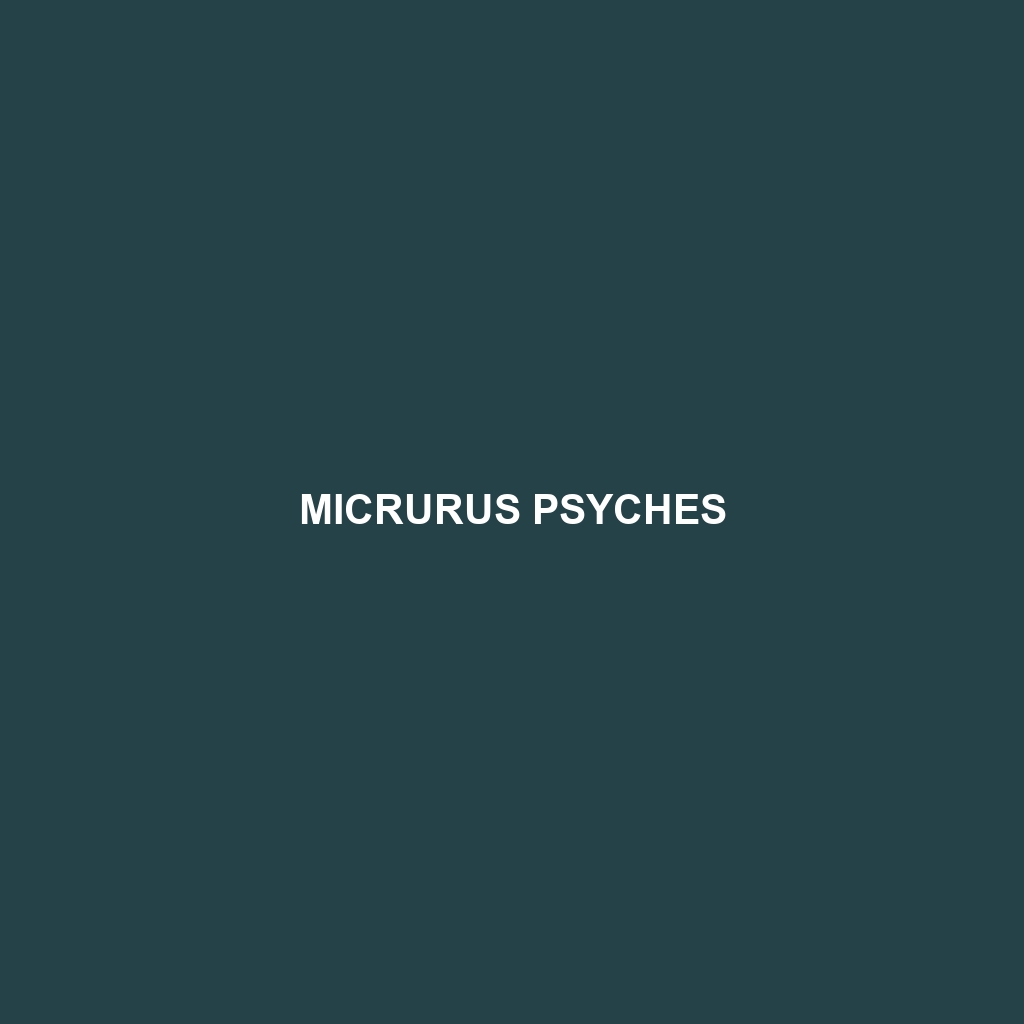 Micrurus psyches