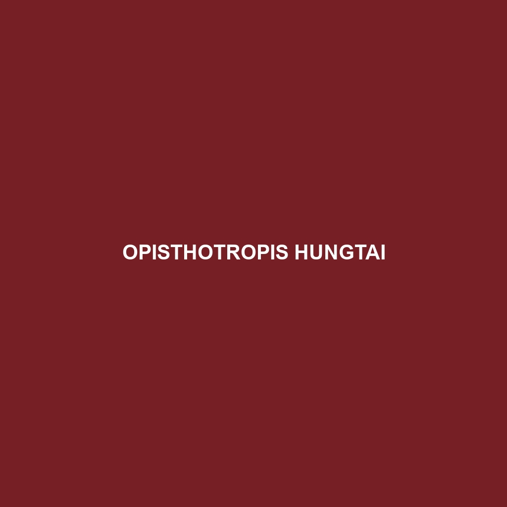 Opisthotropis hungtai