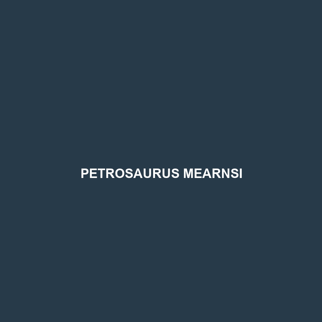 Petrosaurus mearnsi