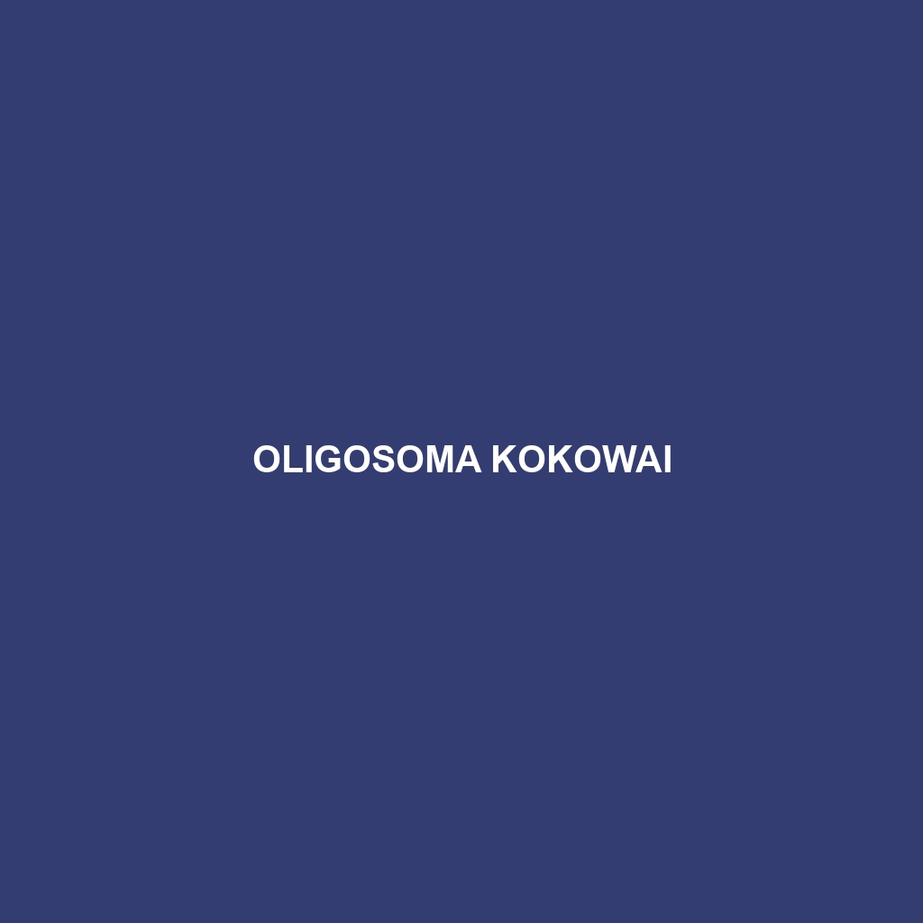 Oligosoma kokowai