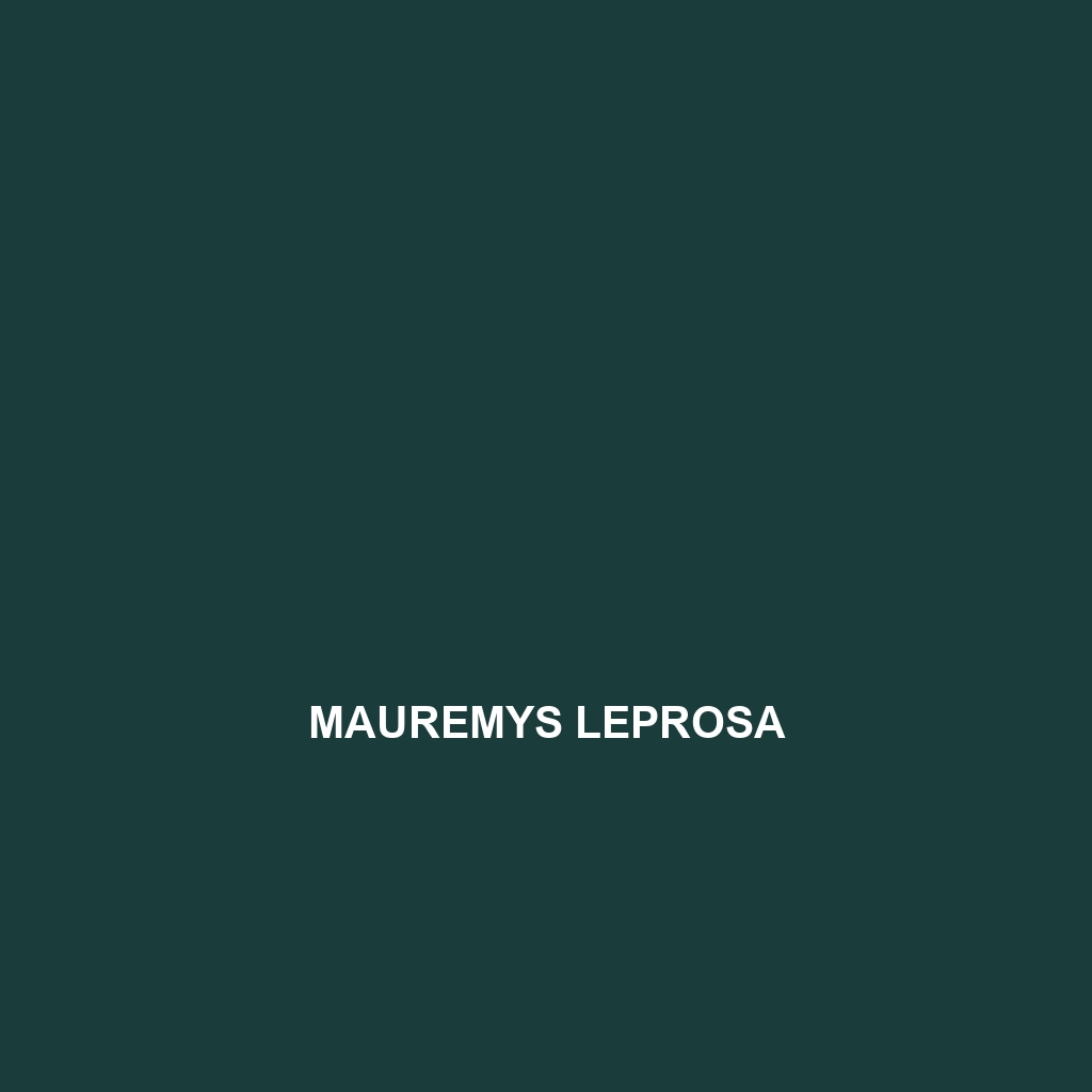 Mauremys leprosa