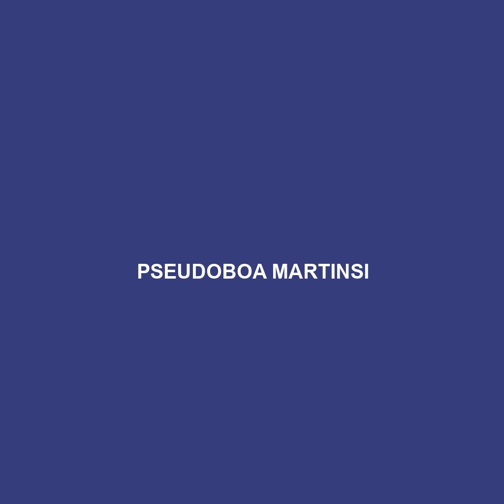 Pseudoboa martinsi