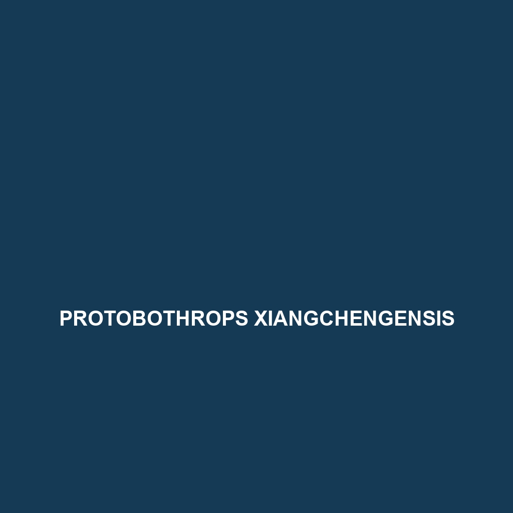 Protobothrops xiangchengensis