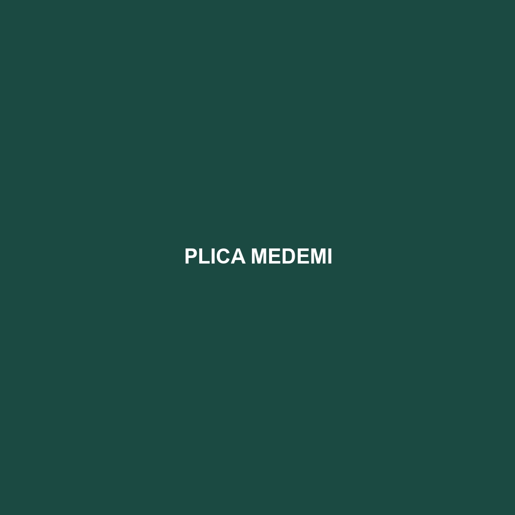 Plica medemi