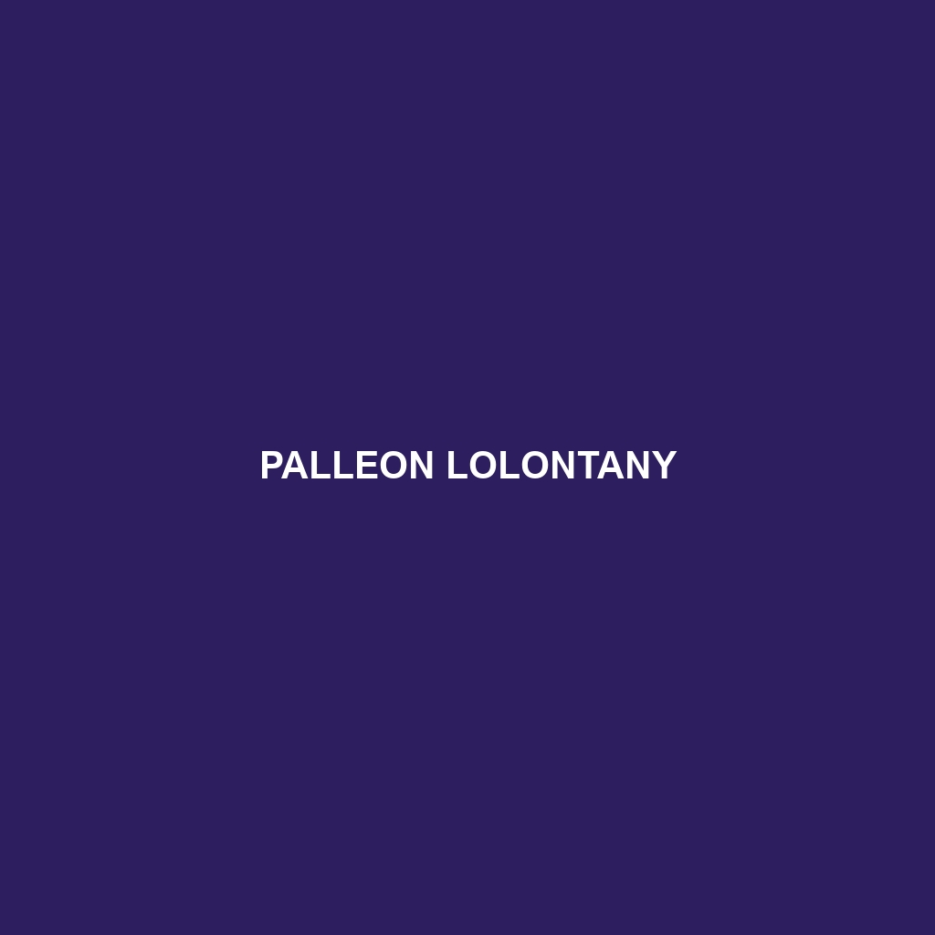 Palleon lolontany