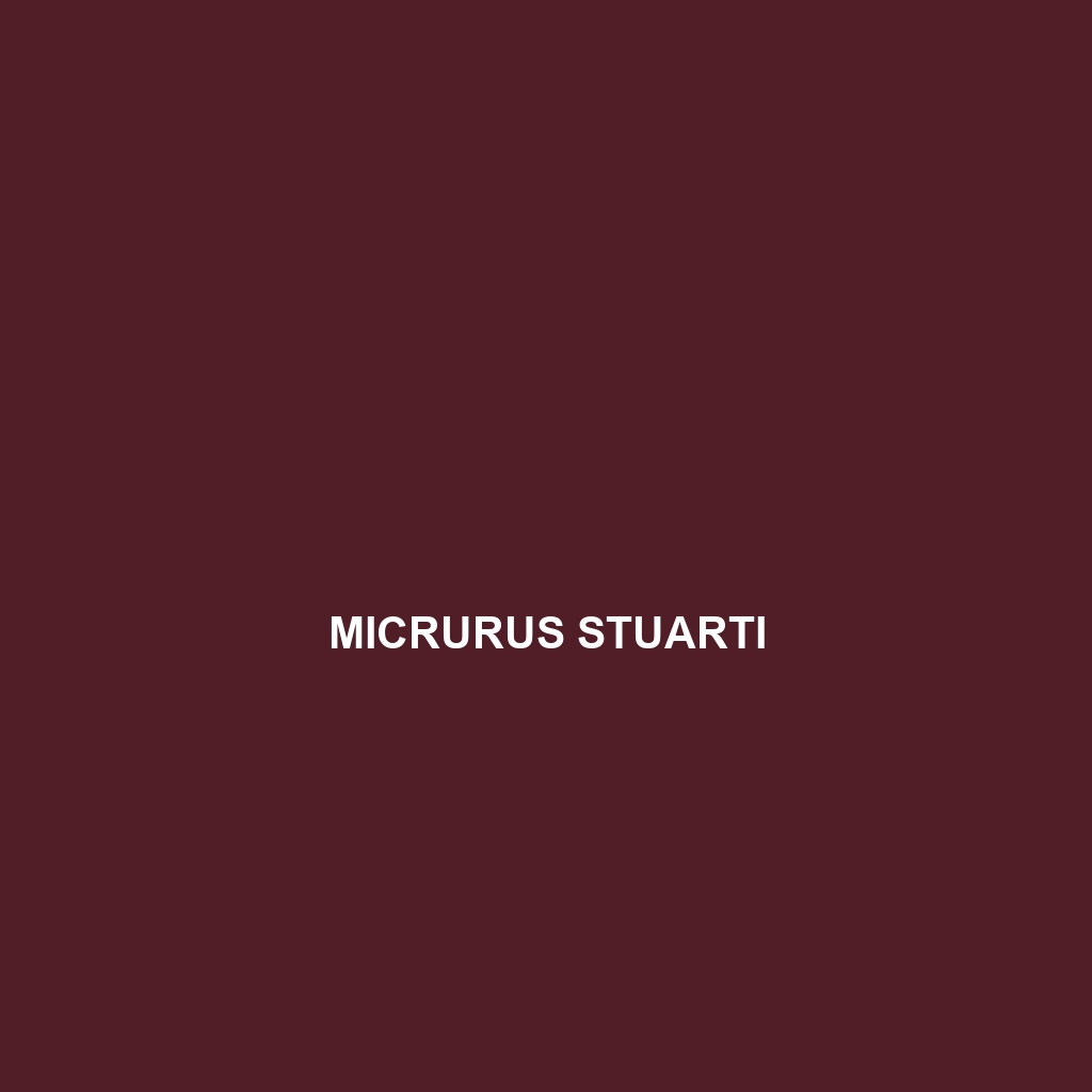 Micrurus stuarti