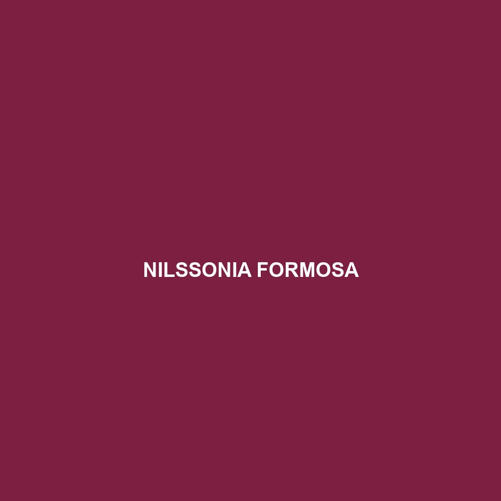 Nilssonia formosa