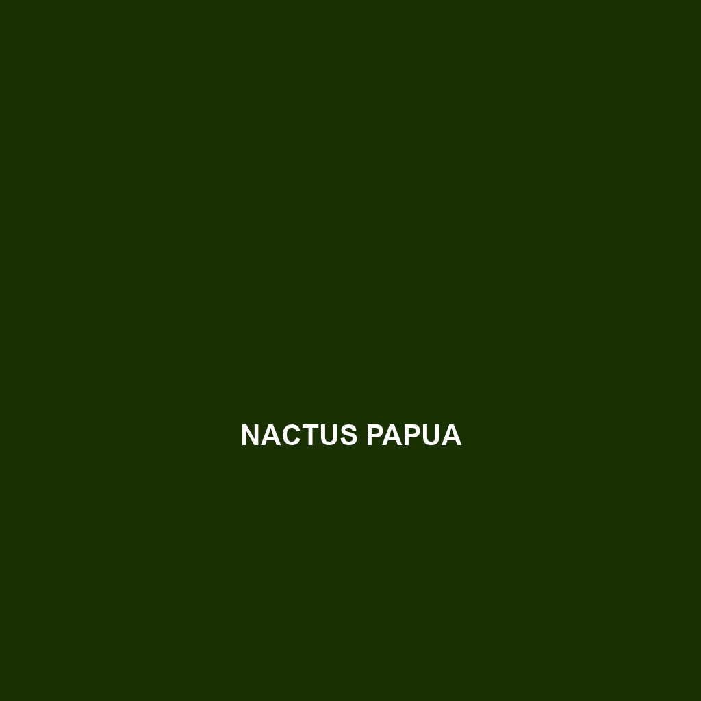 Nactus papua