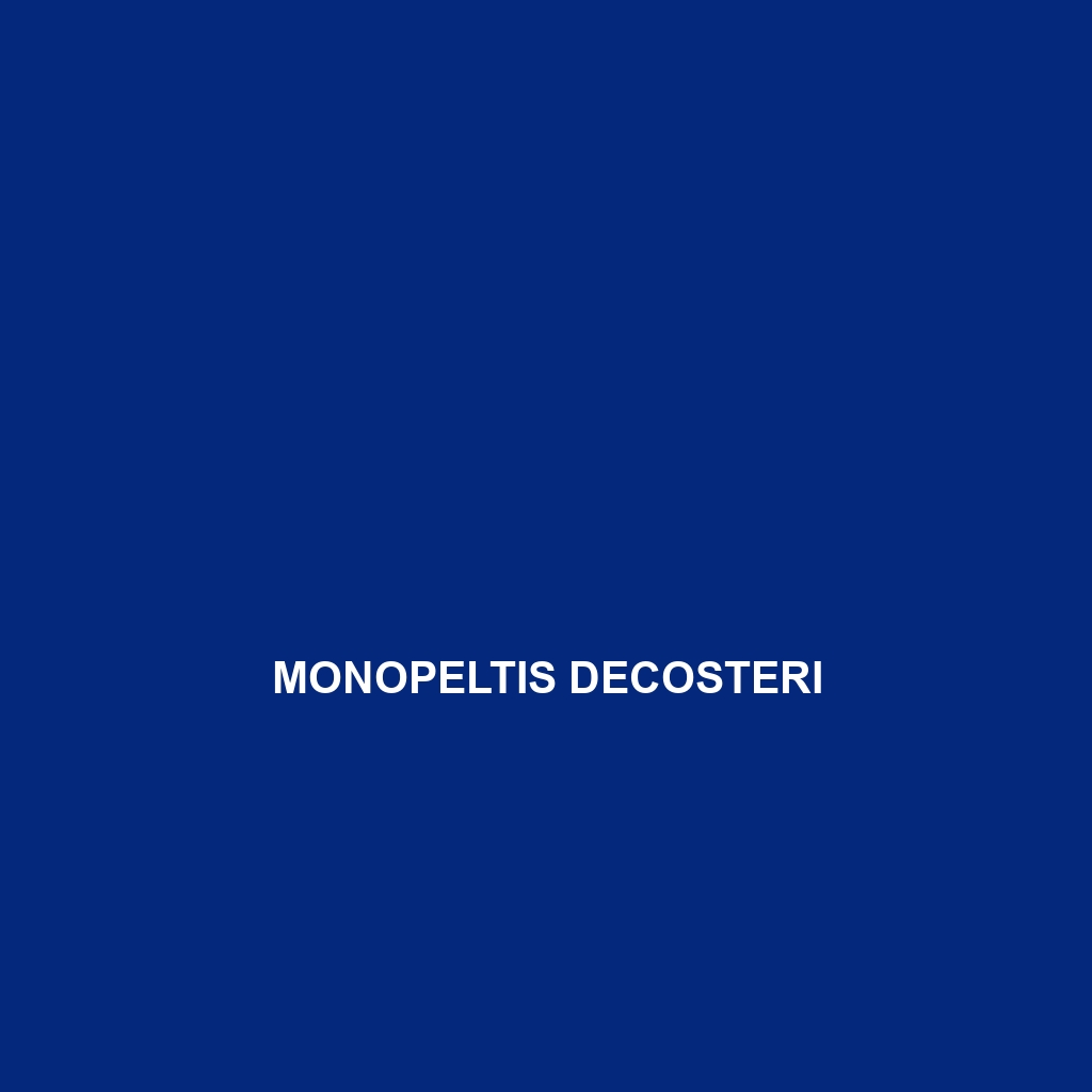 Monopeltis decosteri