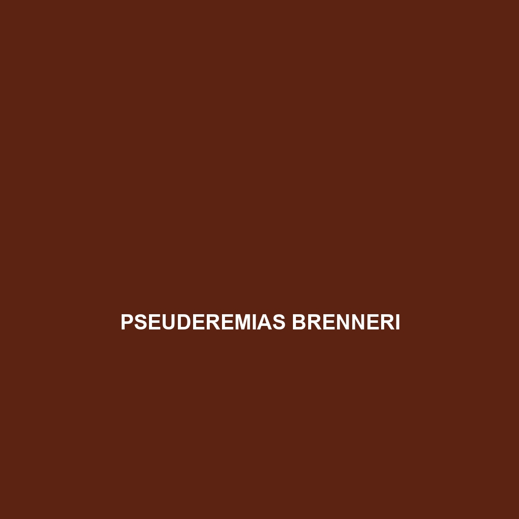 Pseuderemias brenneri