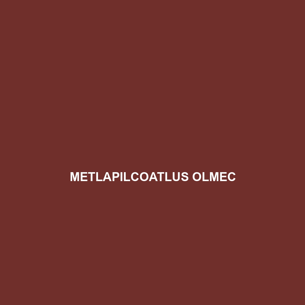 Metlapilcoatlus olmec