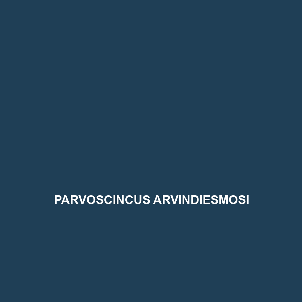 Parvoscincus arvindiesmosi