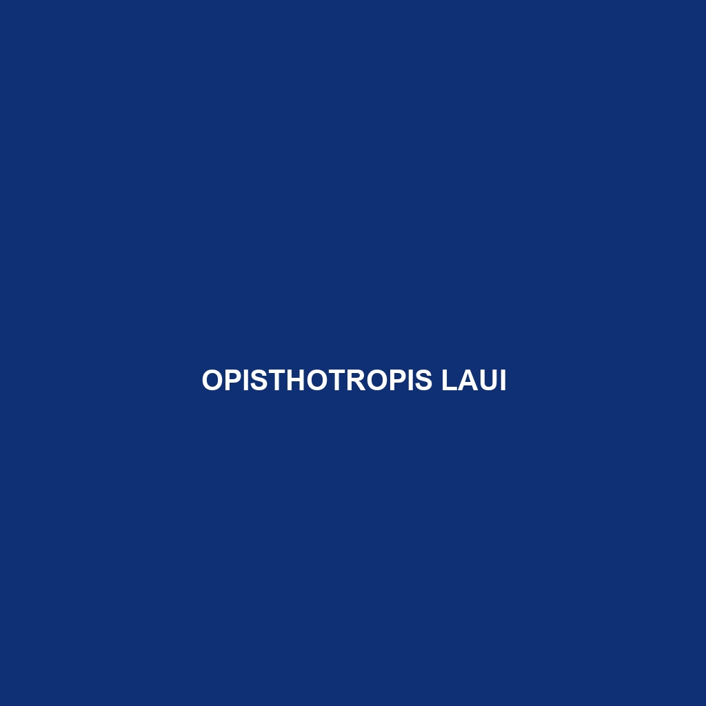 Opisthotropis laui