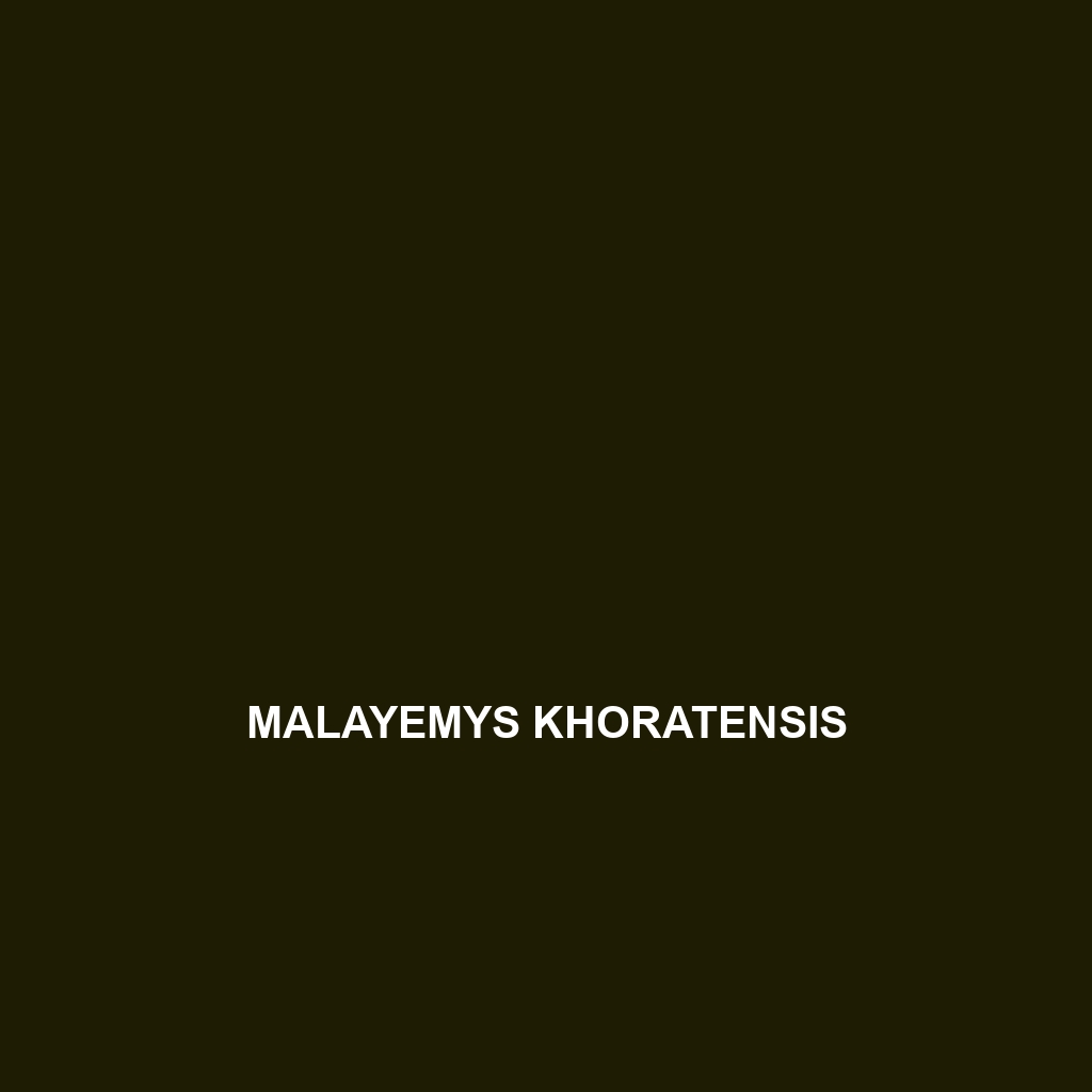 Malayemys khoratensis