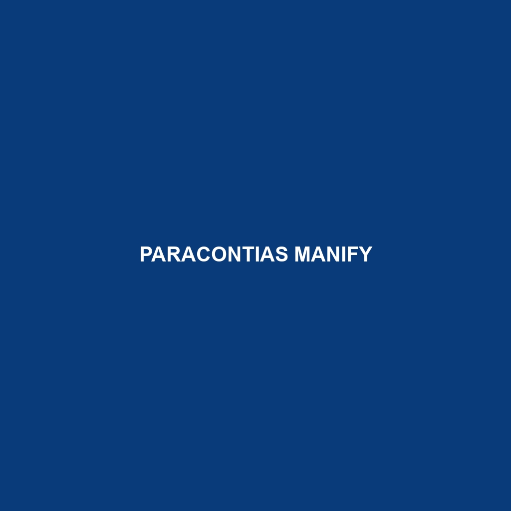 Paracontias manify