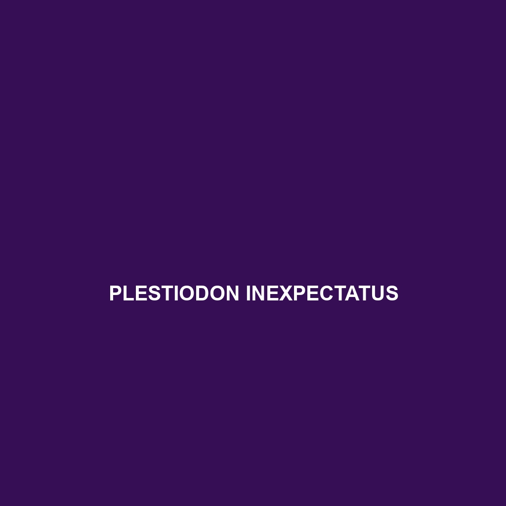 Plestiodon inexpectatus