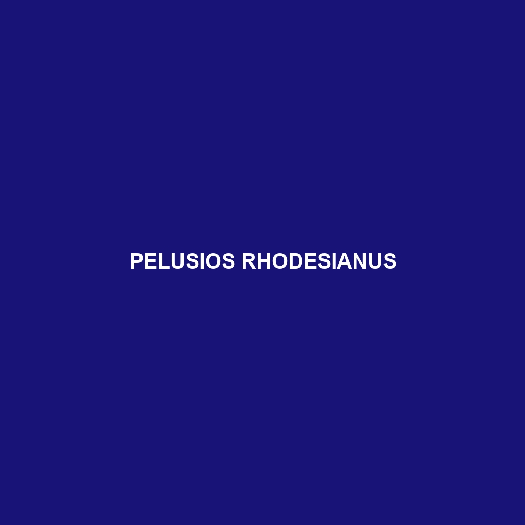 Pelusios rhodesianus