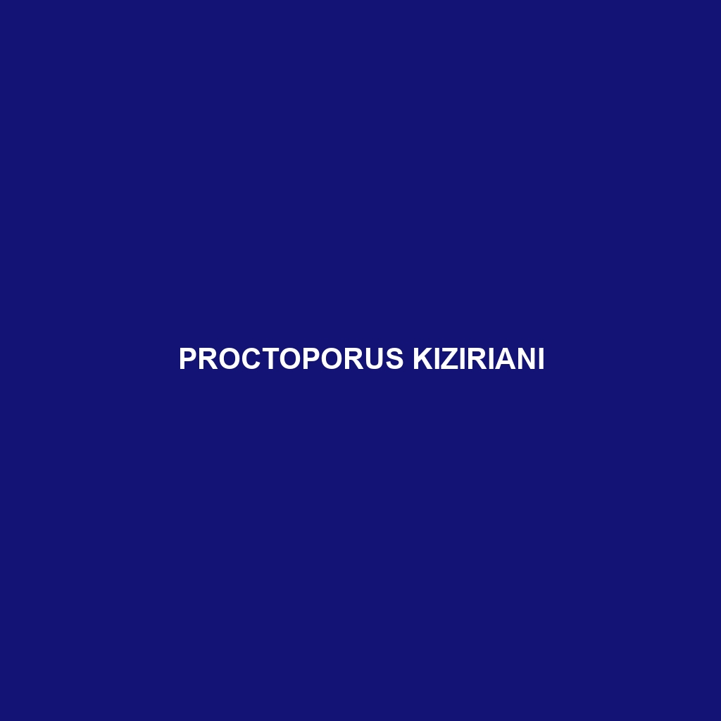 Proctoporus kiziriani