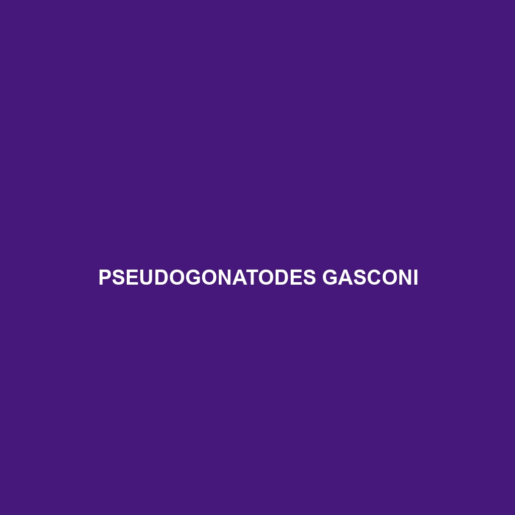 Pseudogonatodes gasconi