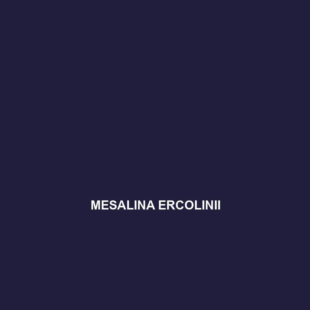 Mesalina ercolinii