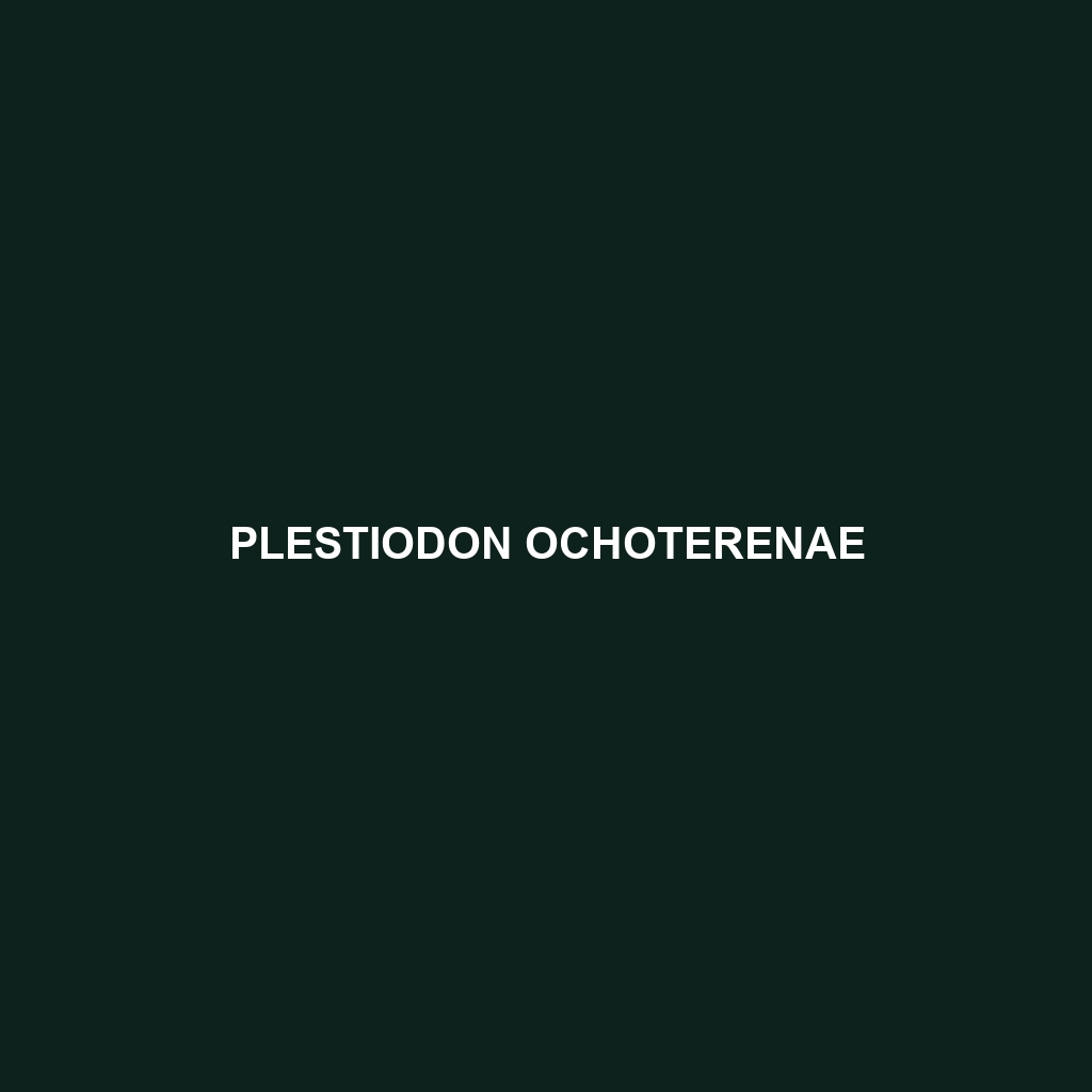 Plestiodon ochoterenae