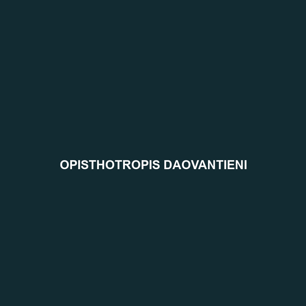 Opisthotropis daovantieni