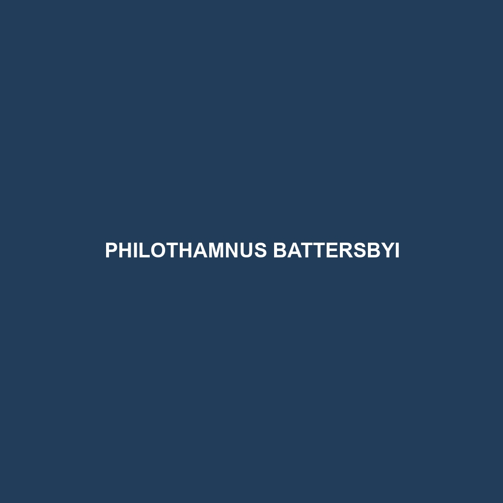 Philothamnus battersbyi