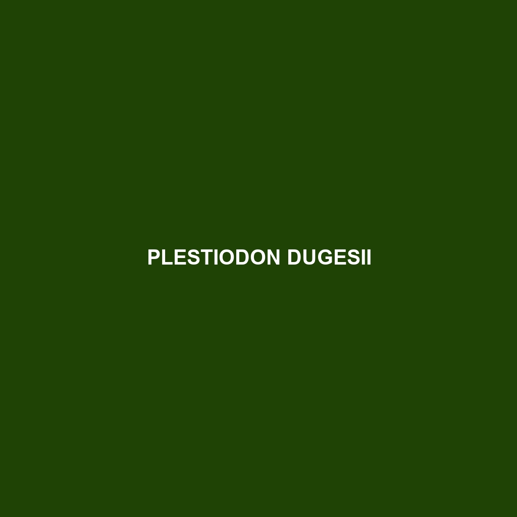 Plestiodon dugesii