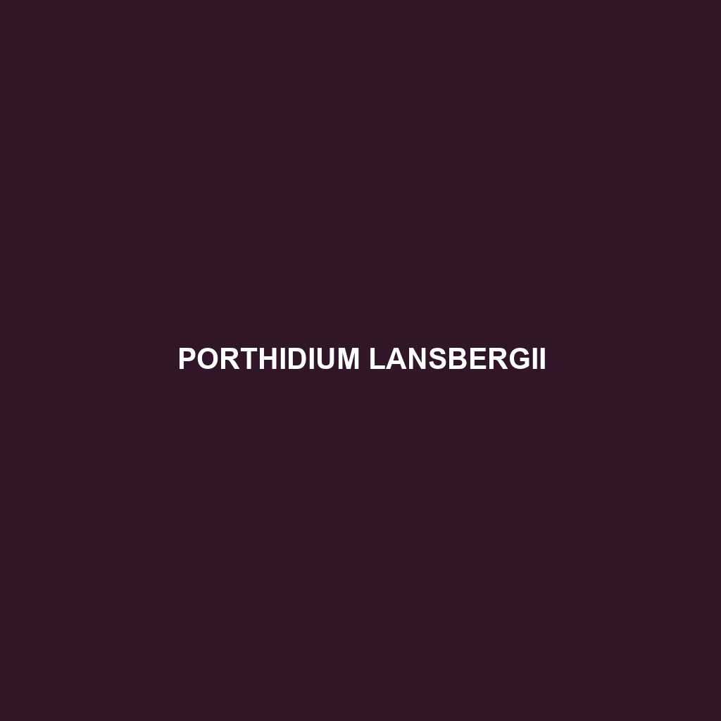 Porthidium lansbergii