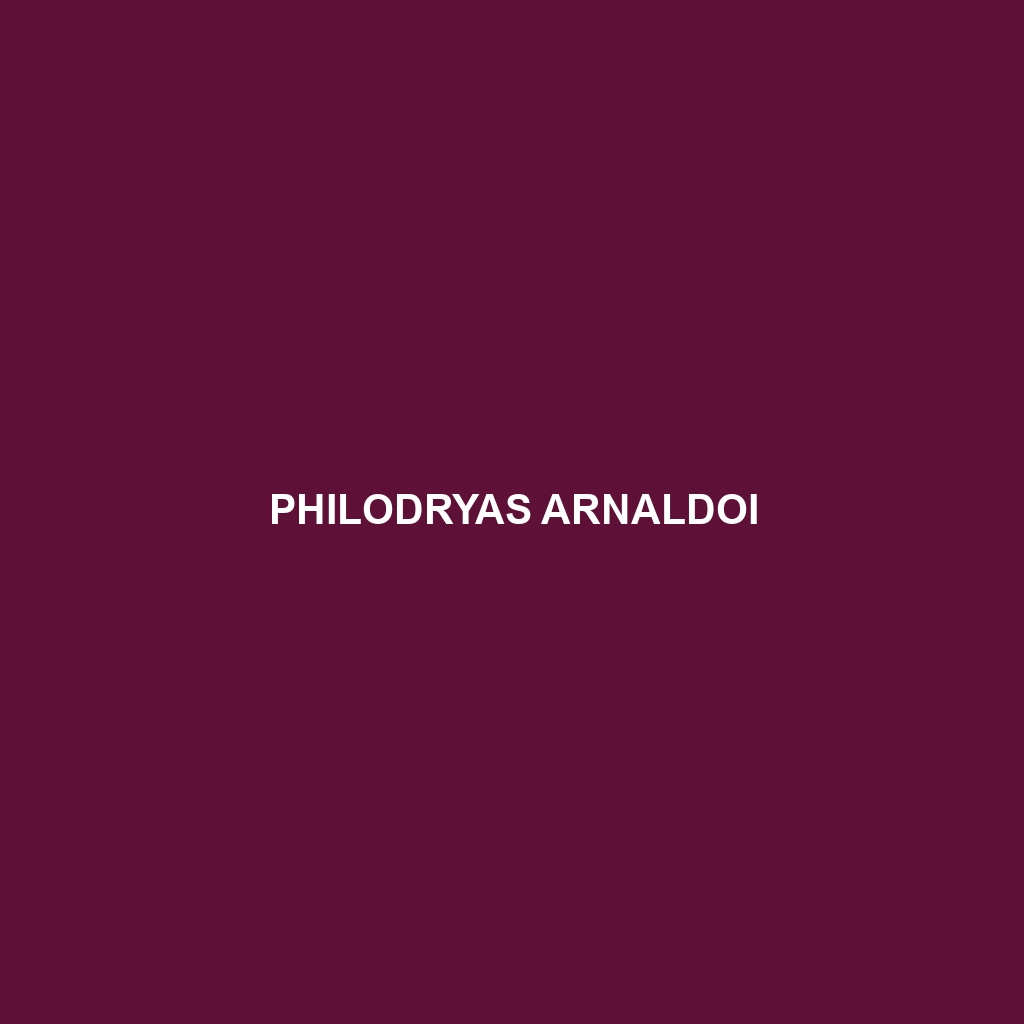 Philodryas arnaldoi