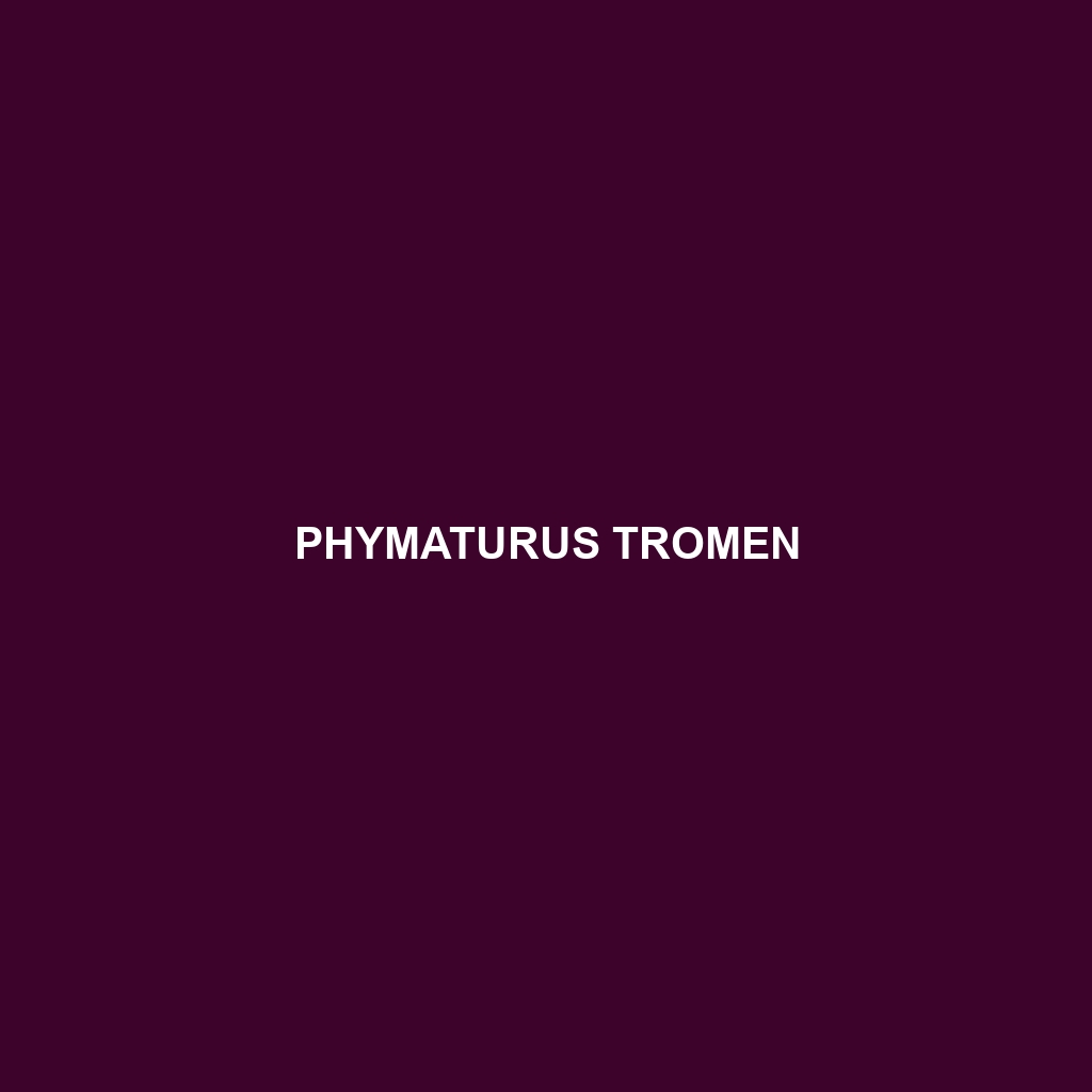 Phymaturus tromen