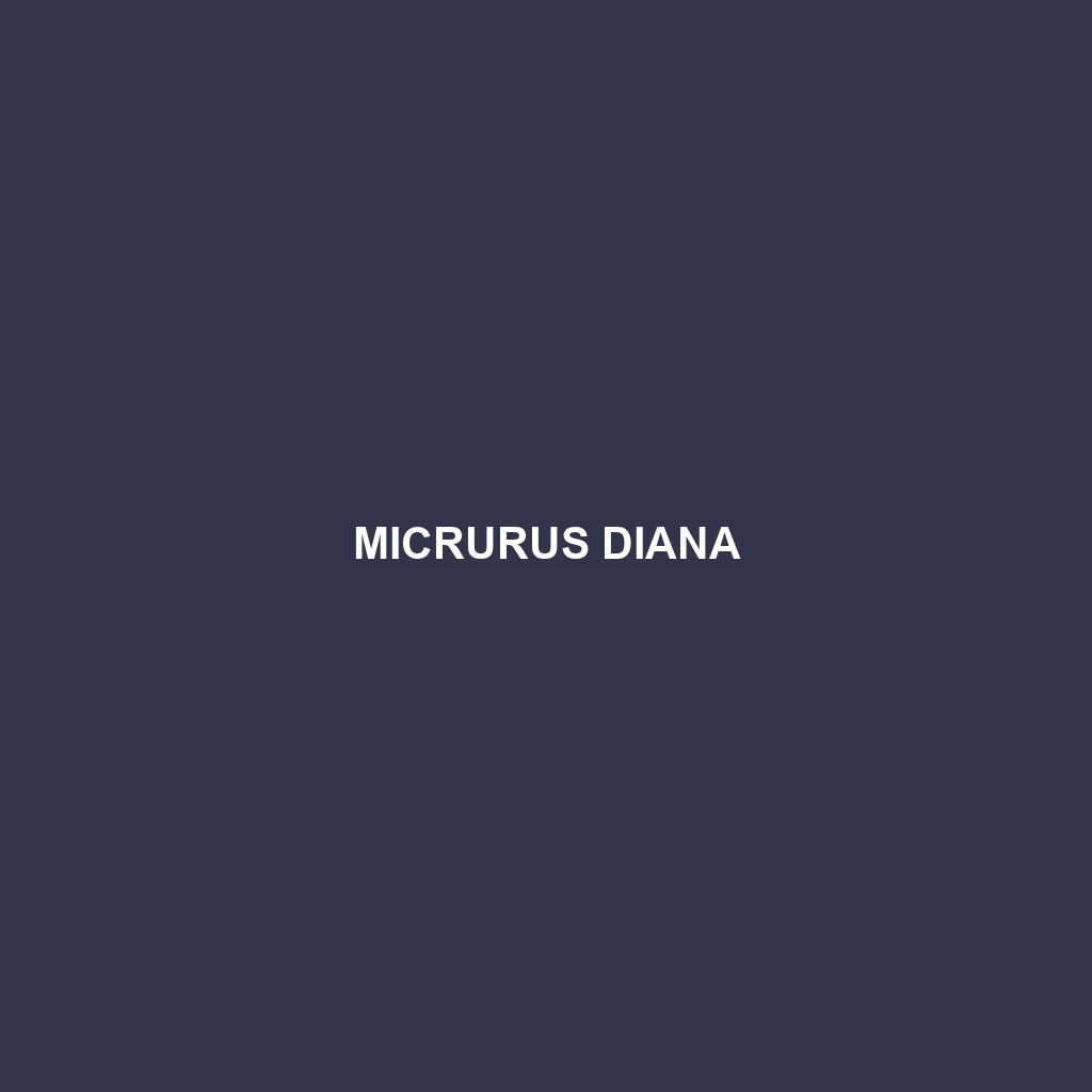 Micrurus diana