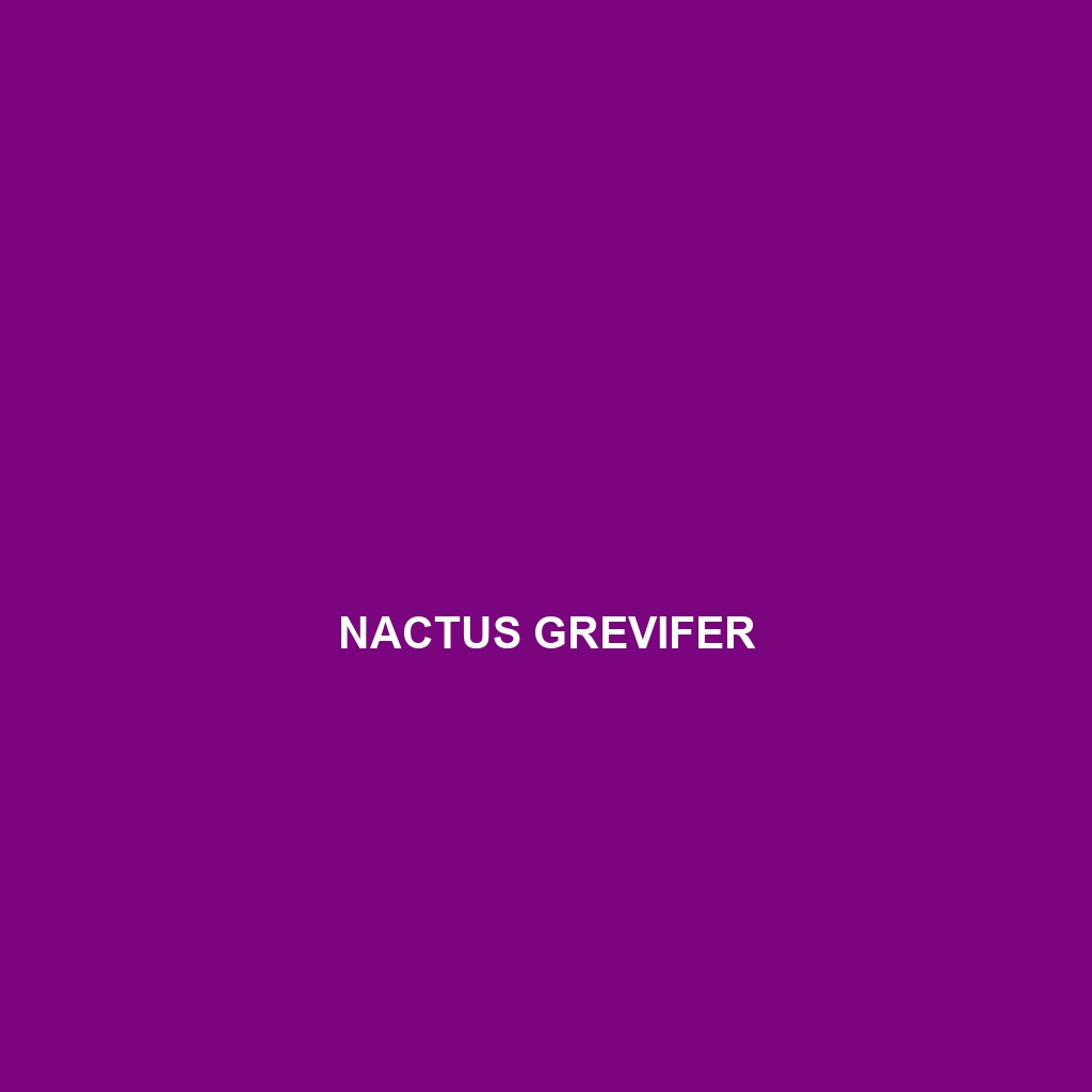 Nactus grevifer